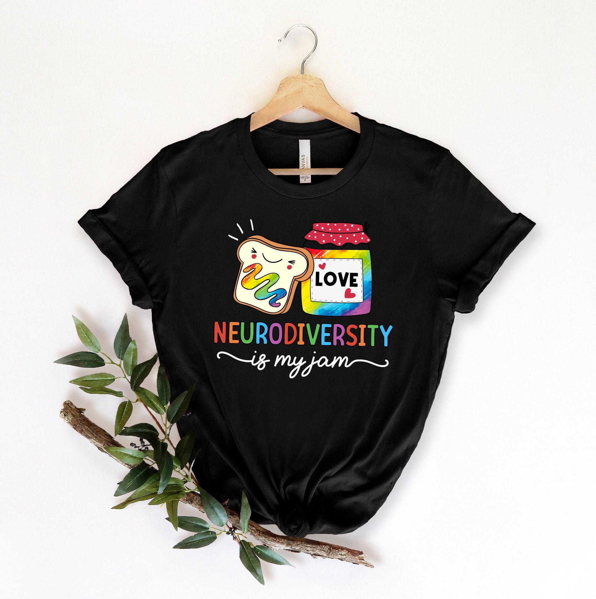 Neurodiversity Is My Jam Shirt, Autism Awareness, Cotton Tee