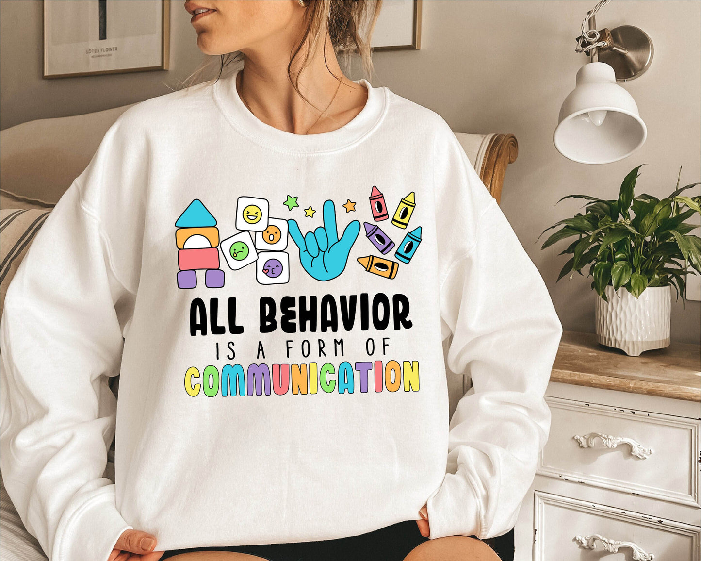 Teacher Shirt, All Behavior Is A Form Of Communication, Special Education Teacher Shirt, Neurodiversity, Sped Teacher, Inclusion Matters