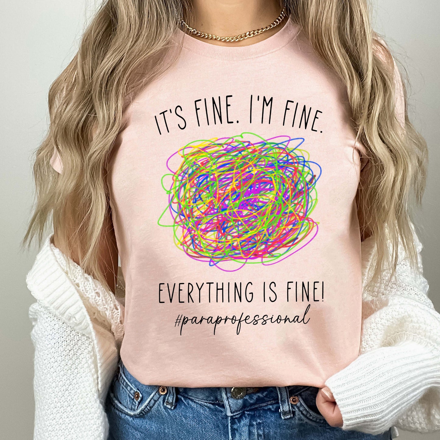 Paraprofessional T-Shirt, Funny Para Life Tee, Teacher Aide Gift