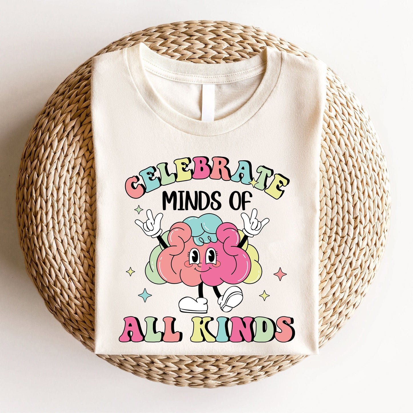 Neurodiversity Awareness Shirt, Minds Of All Kinds, Autism, ADHD