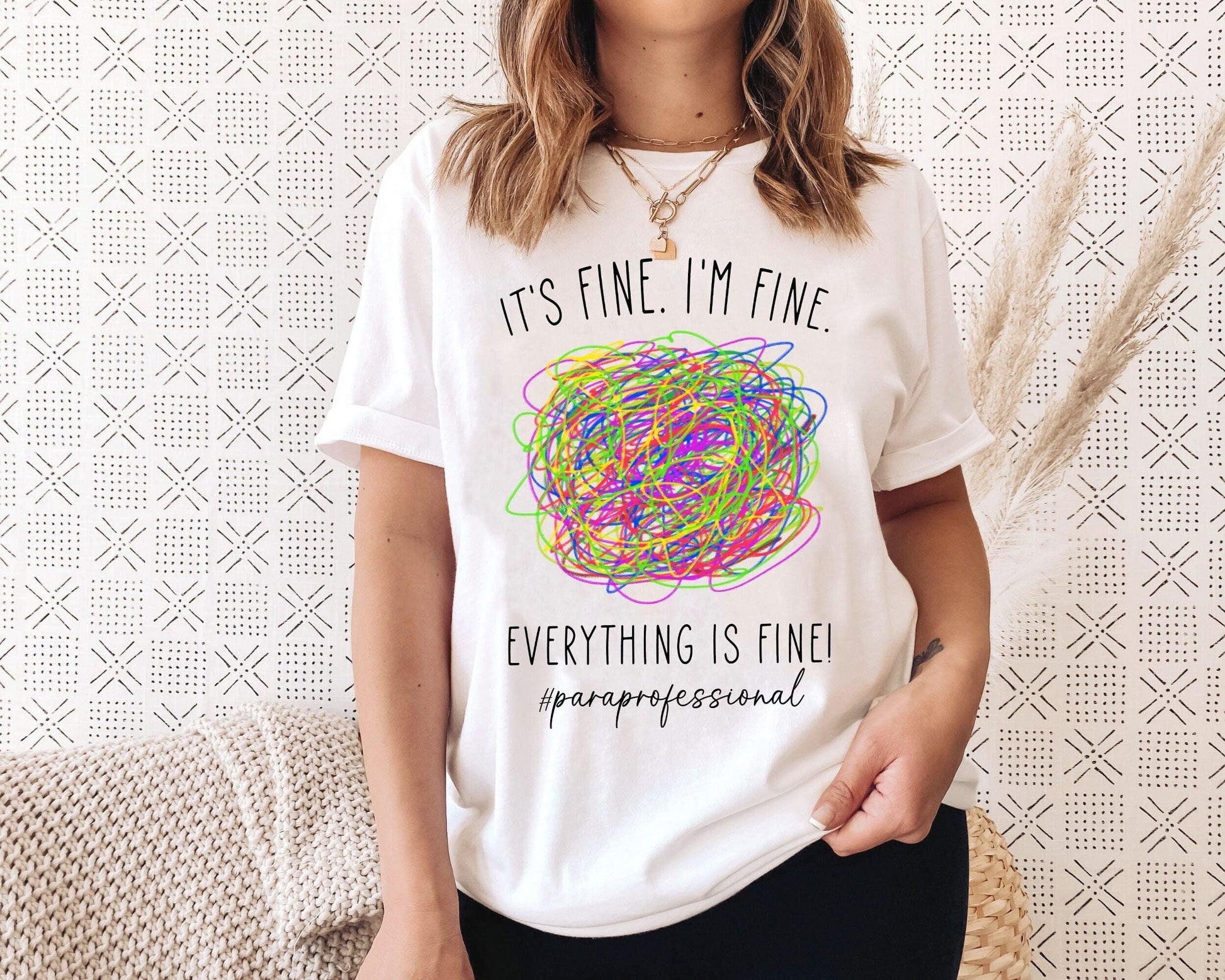 Paraprofessional T-Shirt, Funny Para Life Tee, Teacher Aide Gift