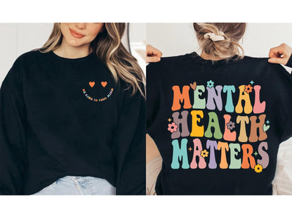 Mental Health Matters Shirt, School Counselor, Teacher Gift