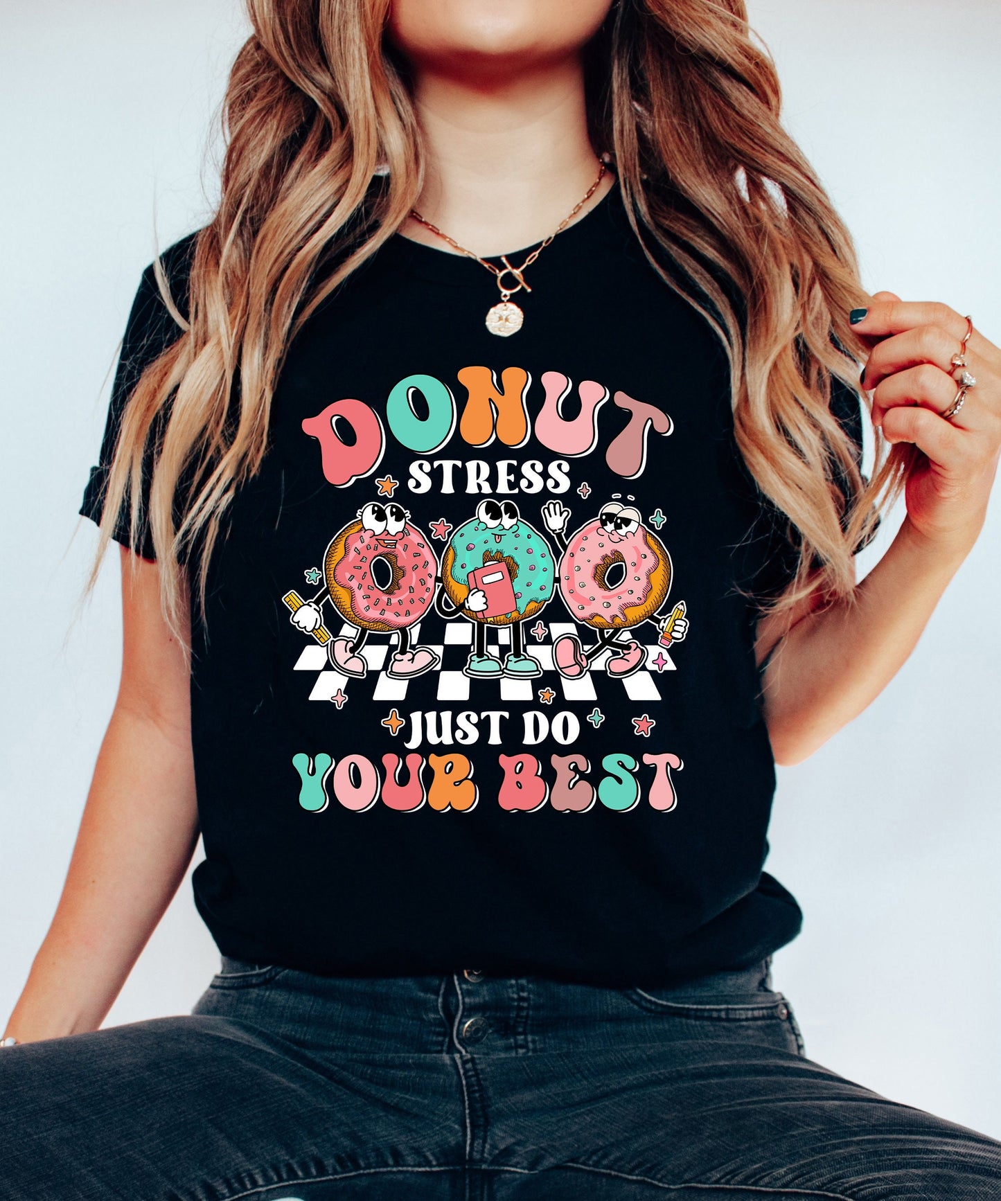 Teacher Shirt Test Day, Don't Stress Do Your Best, Test Day Shirt, State Test Squad, Staar Testing, Testing Shirt, Teacher Graduation Gift