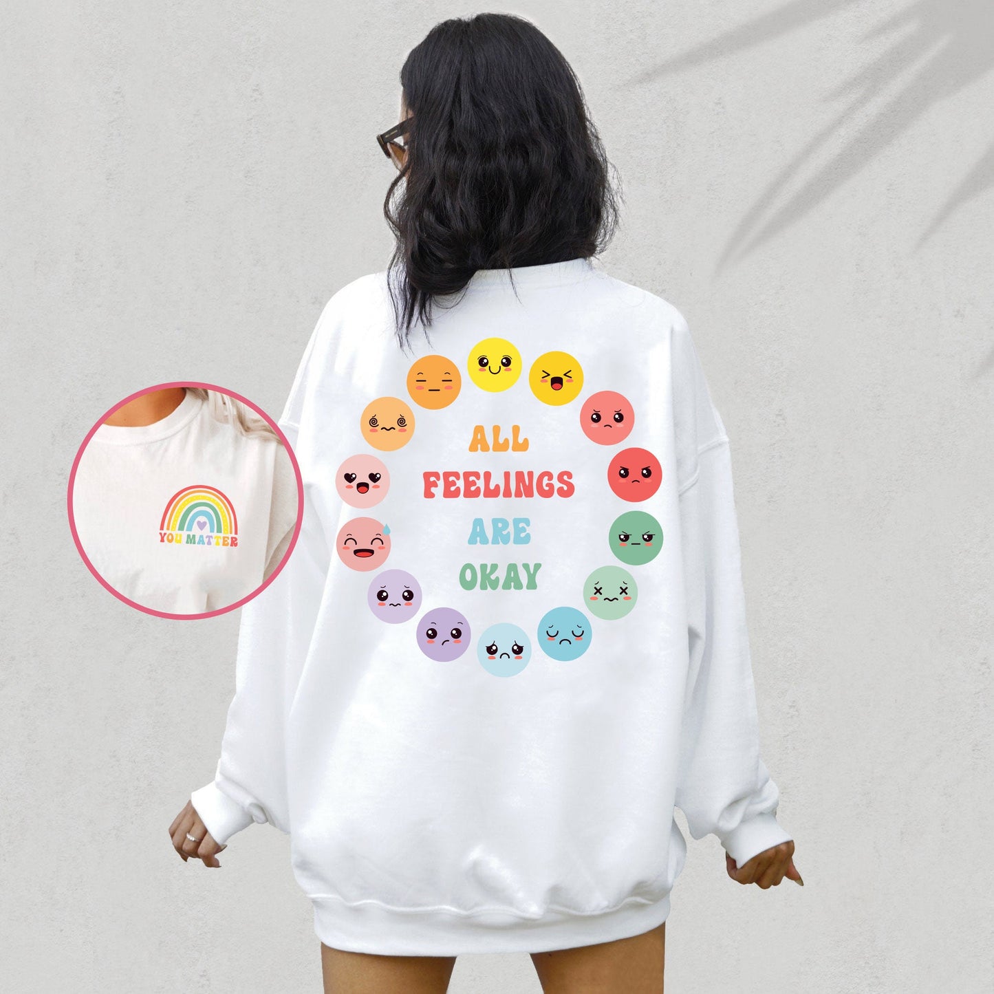 School Psychologist Shirt, All Feelings Are Okay Shirt, Mental Health Shirt, School Counselor Shirt, Mental Health Awareness, ADHD Shirt