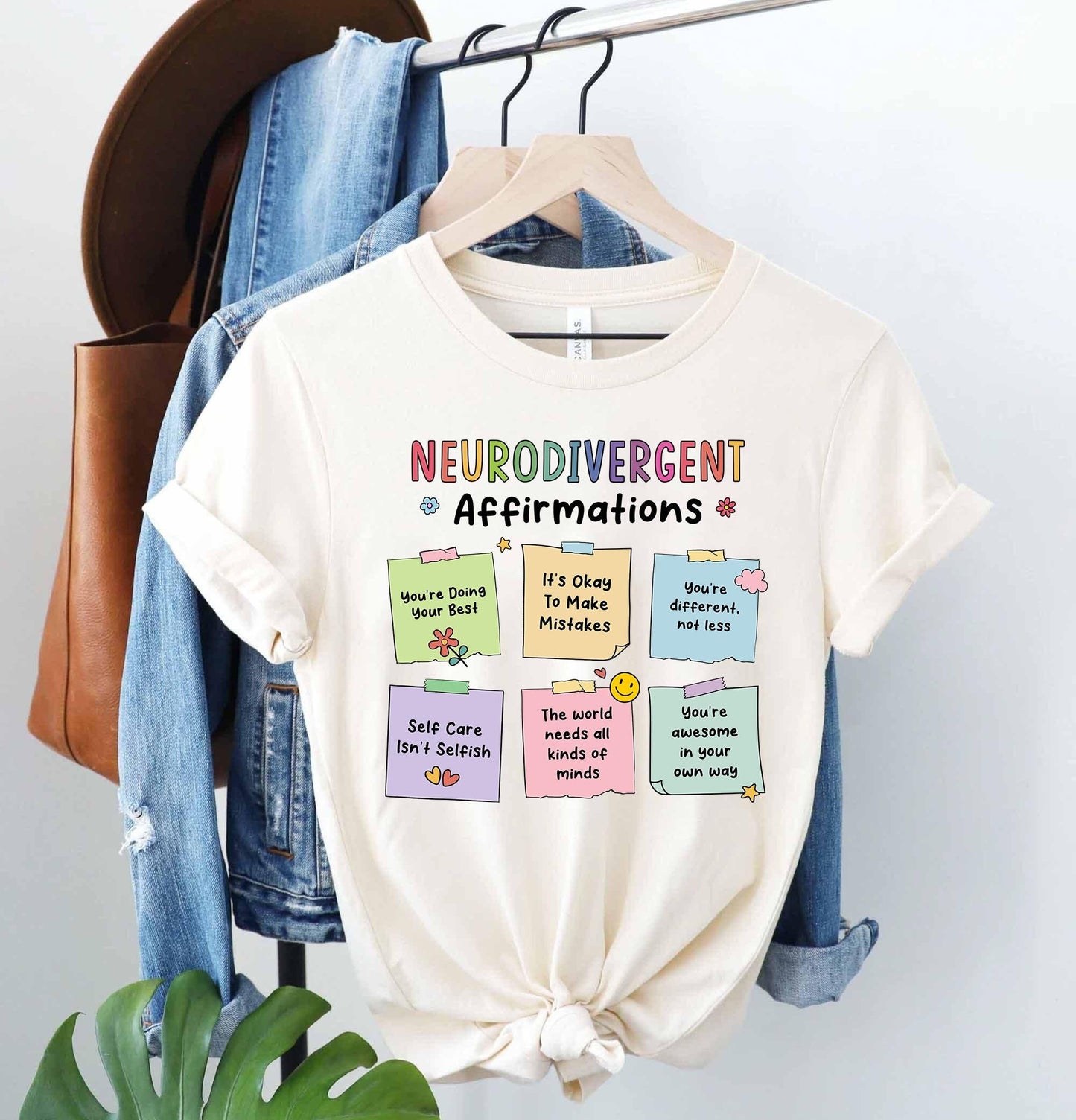 Neurodivergent Affirmations Shirt, Autism Acceptance, Special Education Teacher