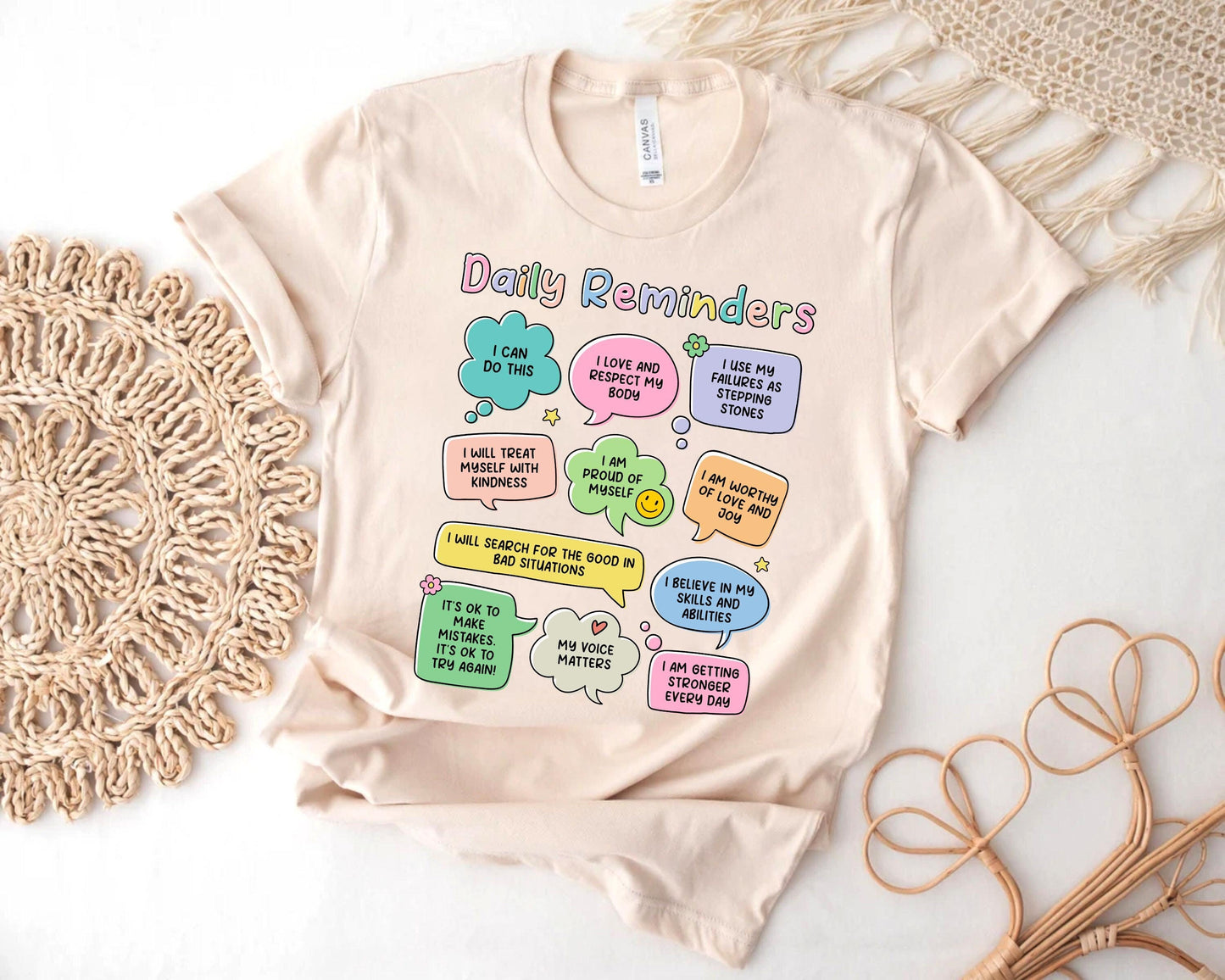 School Psychologist T-Shirt, Daily Reminders, Mental Health