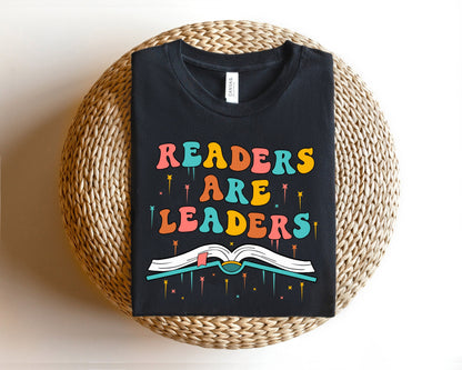 Readers Are Leaders Teacher Shirt, Book Lover Gift