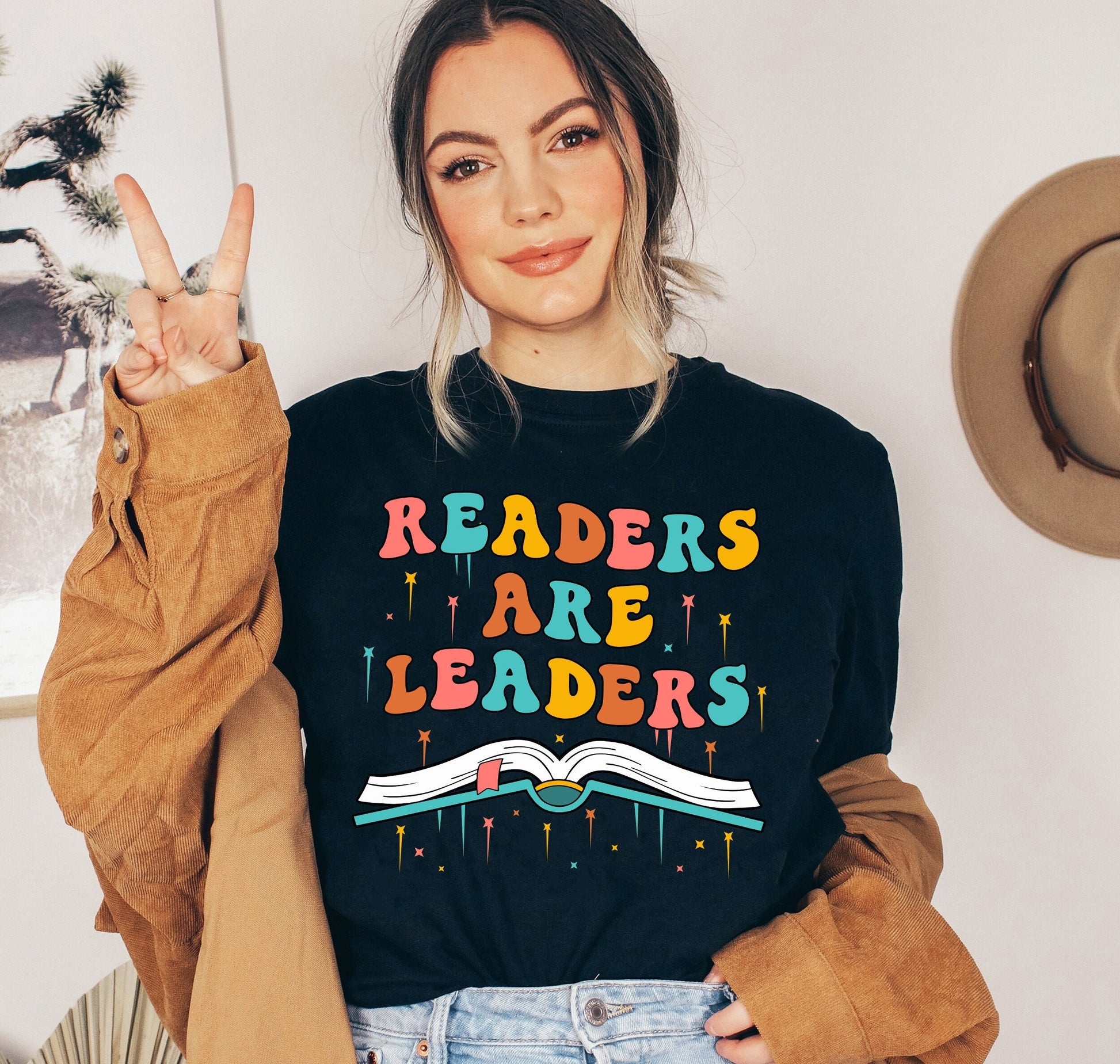 Readers Are Leaders Teacher Shirt, Book Lover Gift