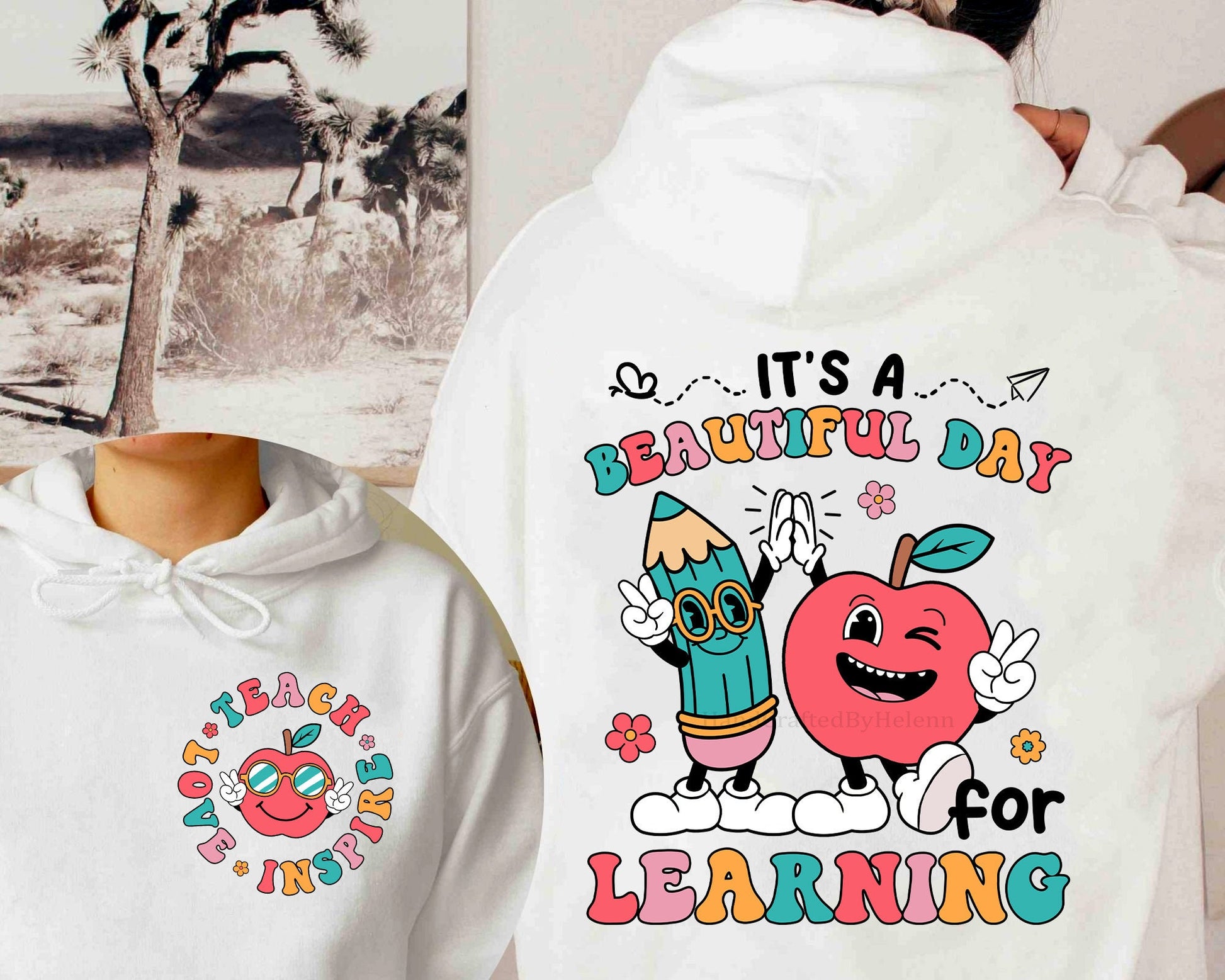 Teacher Shirt, It's A Beautiful Day For Learning Shirt, Back To School Shirt, Cute Elementary Teacher Shirt, Teacher Graduation Gift