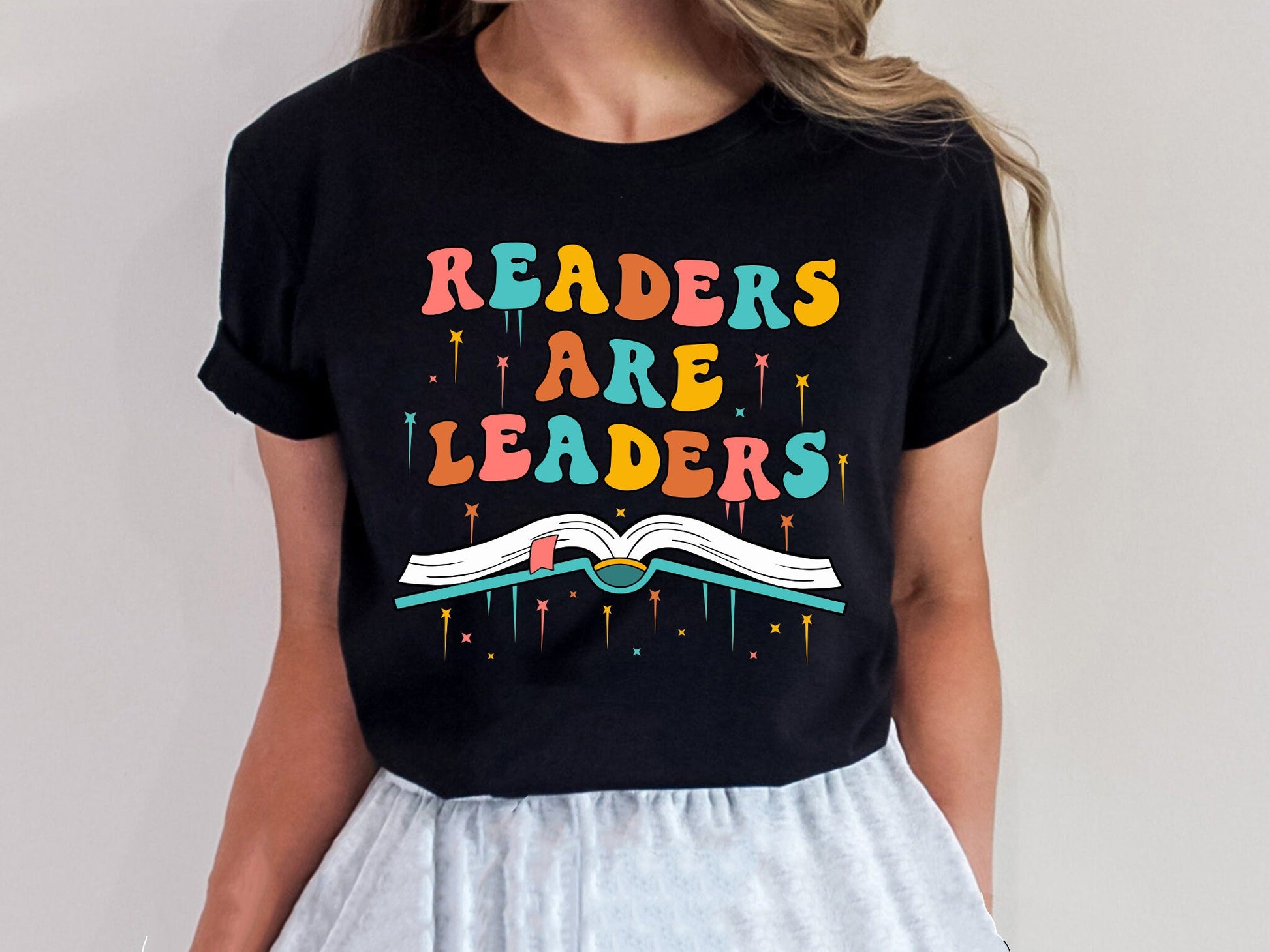 Readers Are Leaders Teacher Shirt, Book Lover Gift