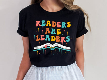 Readers Are Leaders Teacher Shirt, Book Lover Gift
