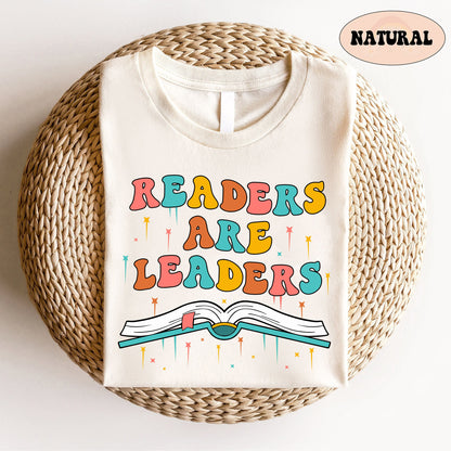 Readers Are Leaders Teacher Shirt, Book Lover Gift