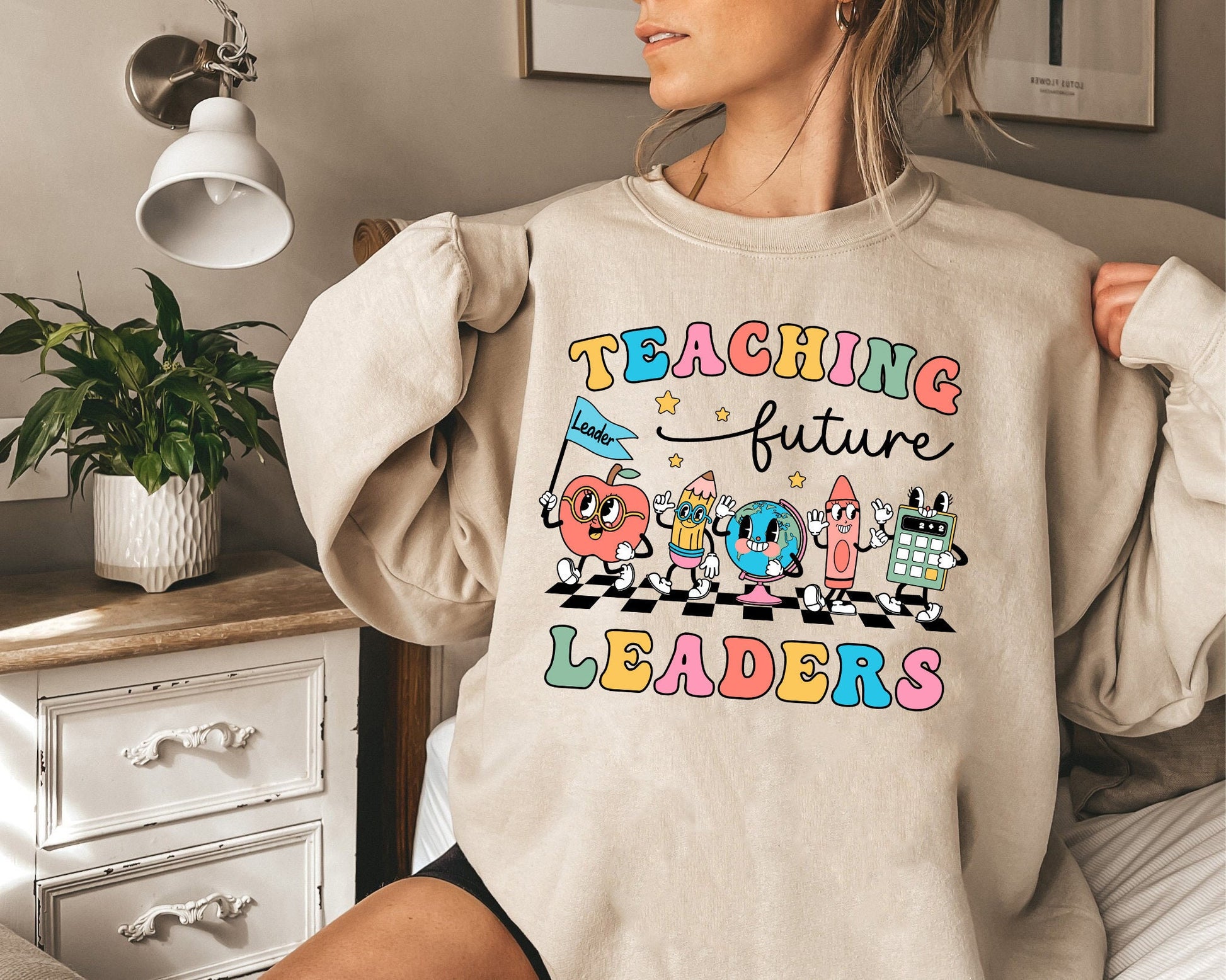 Teacher Shirt, Teaching Future Leaders Shirt, Kindergarten Teacher, Teacher Life, Gift For Teacher Back To School, Teacher Appreciation Gift