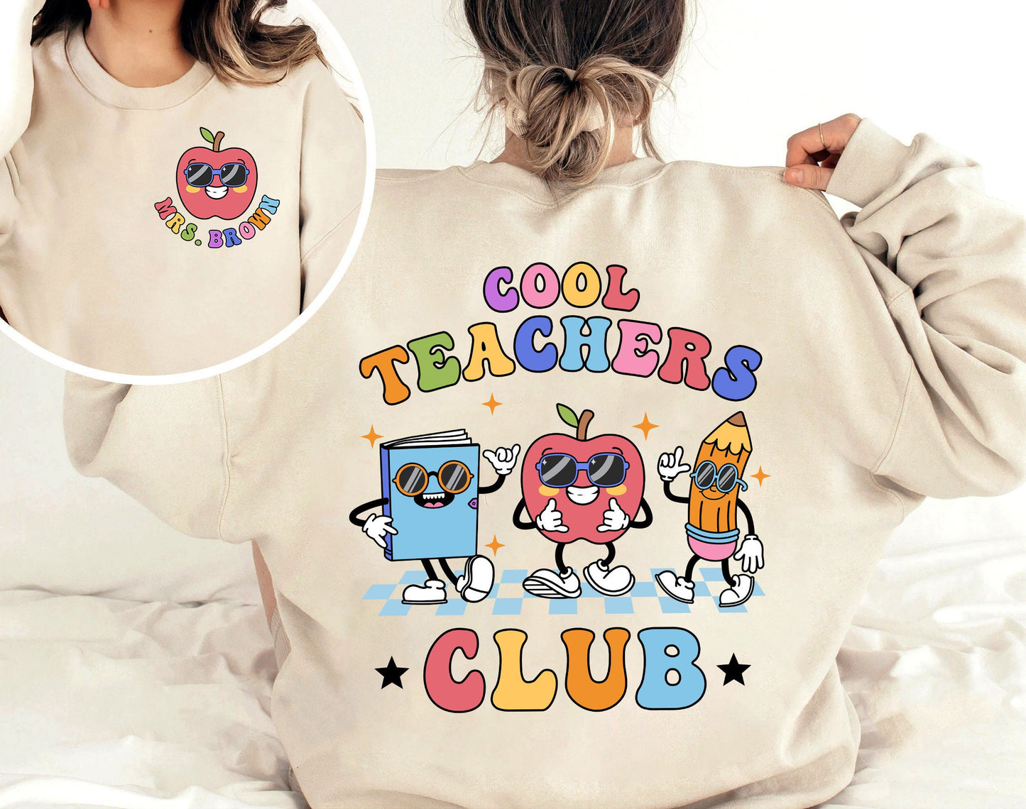 Teacher Shirt, Cool Teacher Club, Teacher Squad Shirt, Custom Teacher Shirt, Back To School, Teachers Day, Teacher Appreciation Gift