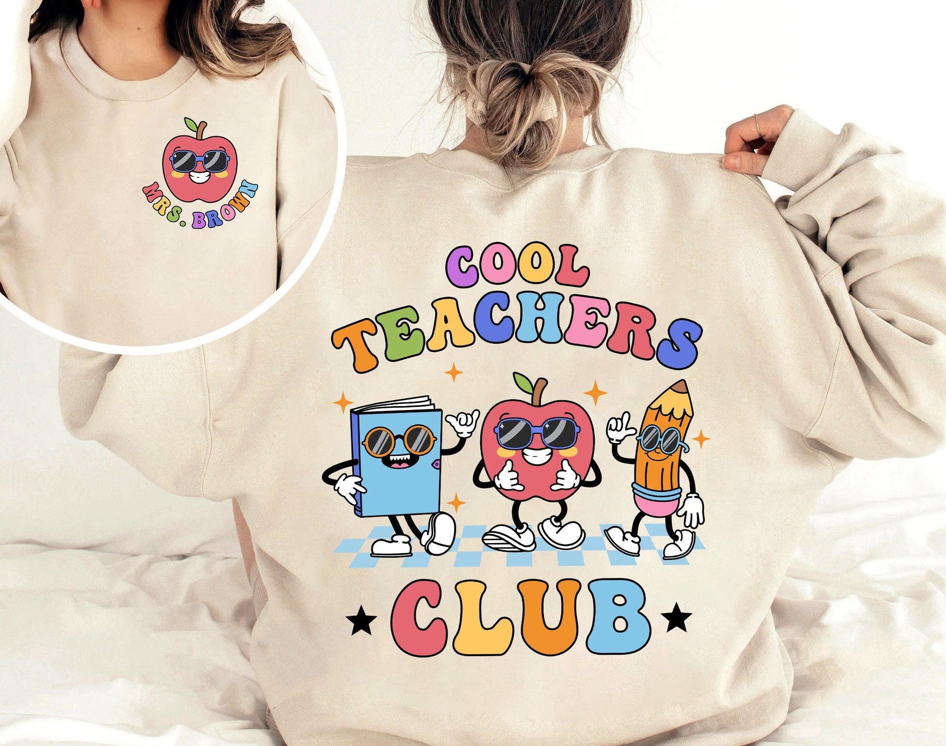 Teacher Shirt, Cool Teacher Club, Teacher Squad Shirt, Custom Teacher Shirt, Back To School, Teachers Day, Teacher Appreciation Gift