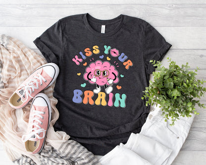 Teacher Shirt, Kiss Your Brain Shirt, Retro Teacher Shirt, Teacher Squad, Cute Teacher Shirt, Elementary Teacher, Teacher Appreciation Gift