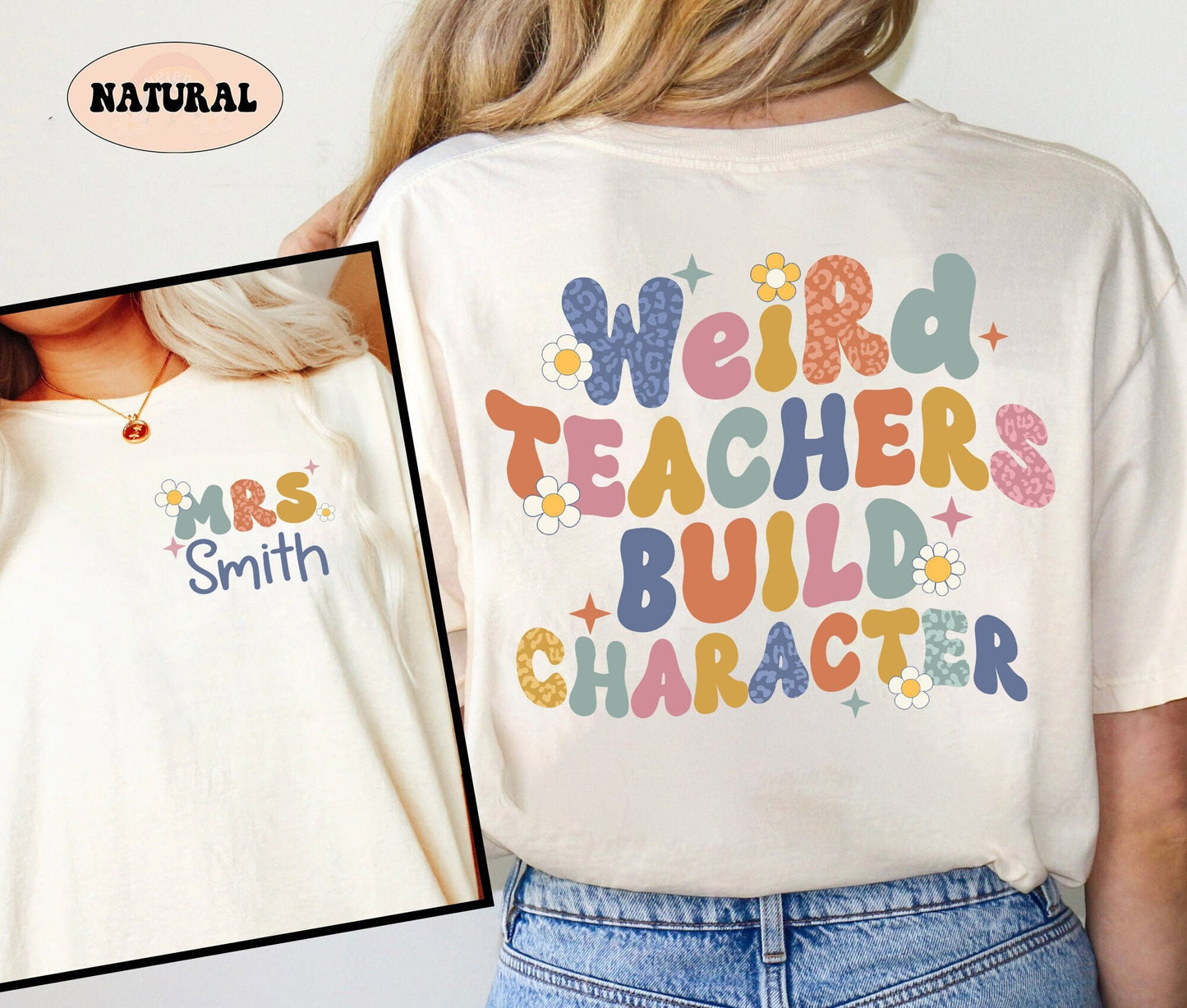 Teacher Shirt, Weird Teacher Build Character Shirt, Custom Teacher Shirt, Funny Teacher Shirt, Back To School, Teacher Appreciation Gift
