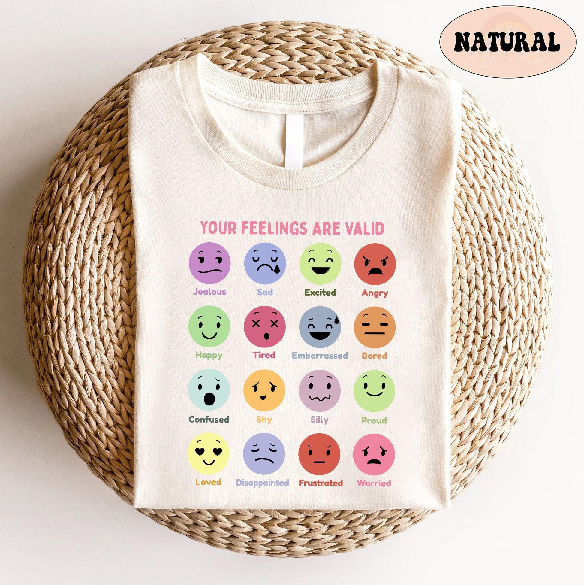 School Psychologist Shirt, Your Feelings Are Valid, Mental Health Shirt, School Counselor, Mental Awareness, All Feelings Are Okay Shirt