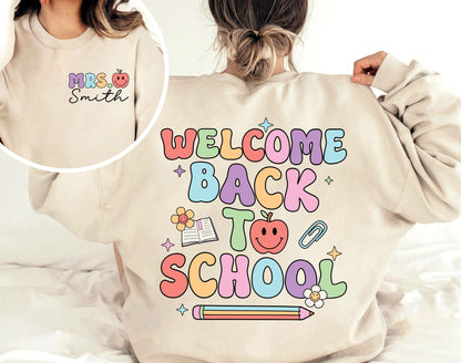 Teacher Shirt, Welcome Back To School Shirt, First Day Of School, Back To School, Kindergarten Teacher Shirt, Teacher Appreciation Gift