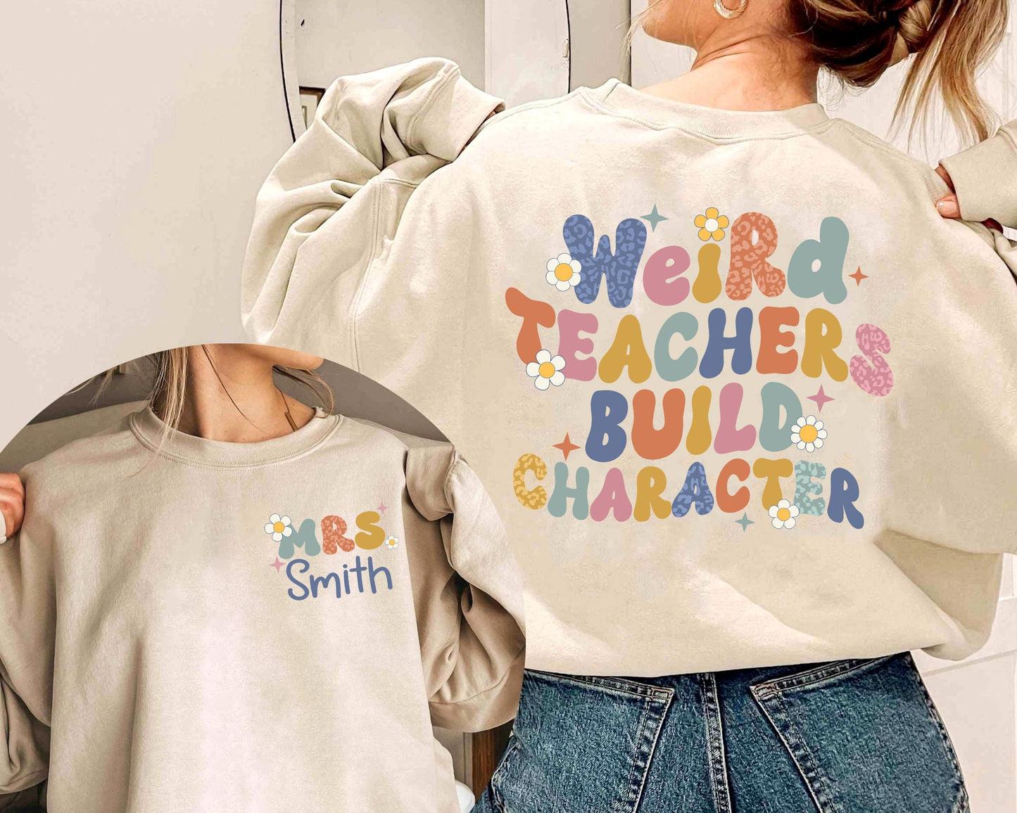 Teacher Shirt, Weird Teacher Build Character Shirt, Custom Teacher Shirt, Funny Teacher Shirt, Back To School, Teacher Appreciation Gift