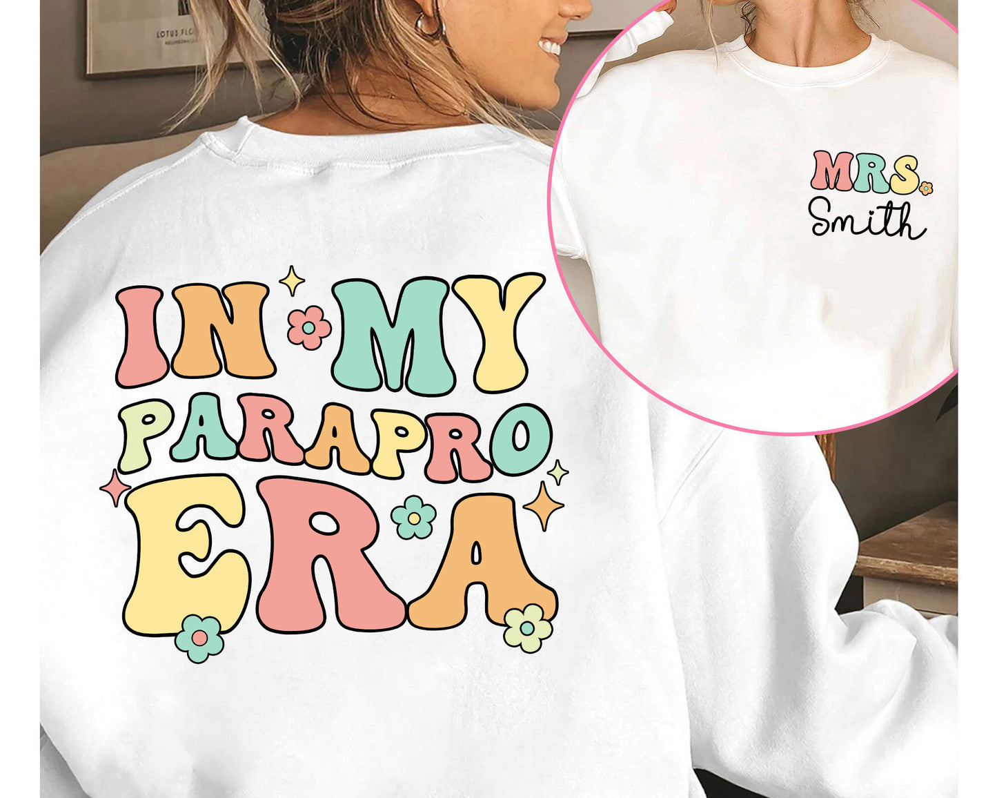 Paraprofessional Shirt, In My Parapro Era Shirt, Cool Para Club, Para Squad, Teacher Aide, Paraprofessional Gift, Teacher Appreciation Gift
