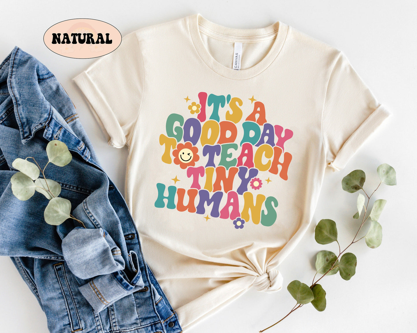 Teacher Shirt, It's A Good Day To Teach Tiny Humans Shirt, Teaching Shirt, Kindergarten Teacher, Back To School, Teacher Appreciation Gift
