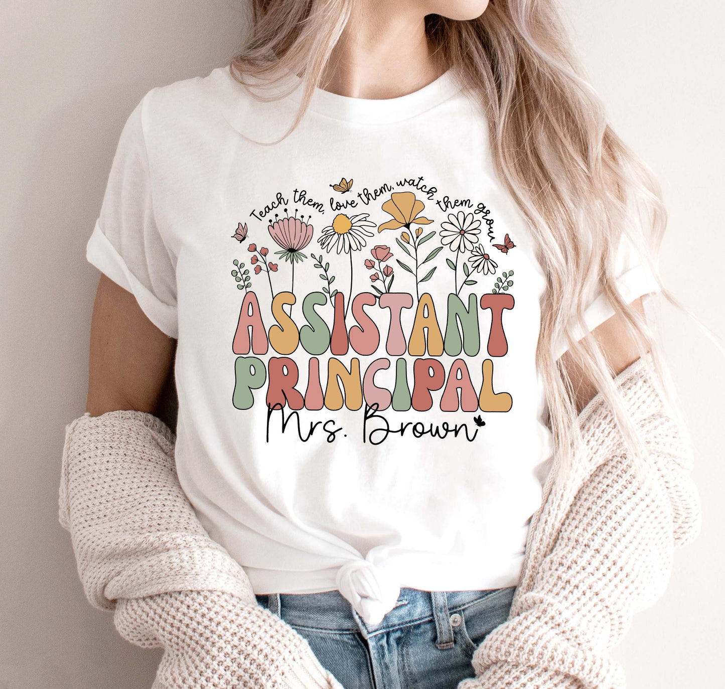 Assistant Principal Shirt, Custom Assistant Principal Shirt, Personalized Assistant Principal, Back To School, Teacher Graduation Gift