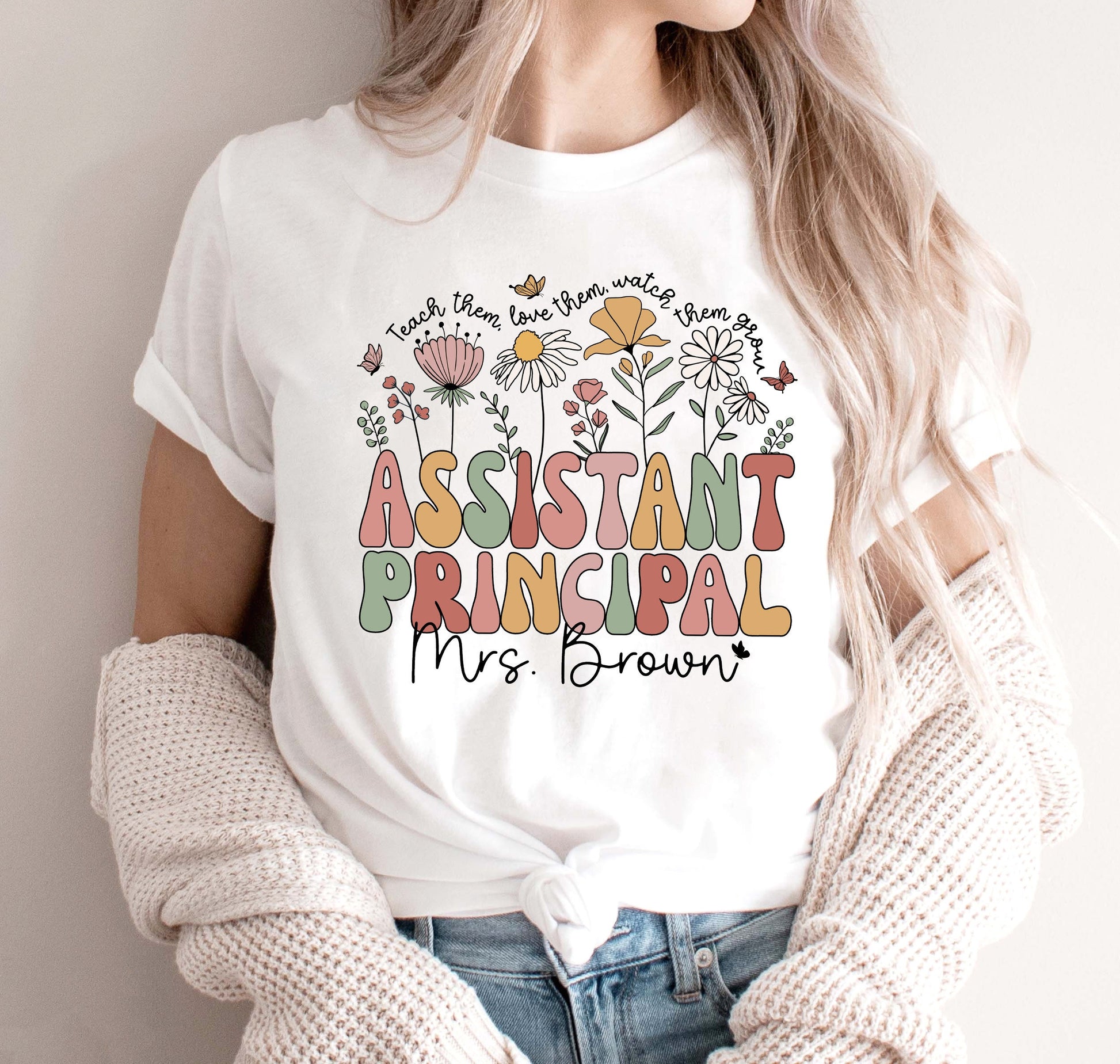 Assistant Principal Shirt, Custom Assistant Principal Shirt, Personalized Assistant Principal, Back To School, Teacher Graduation Gift