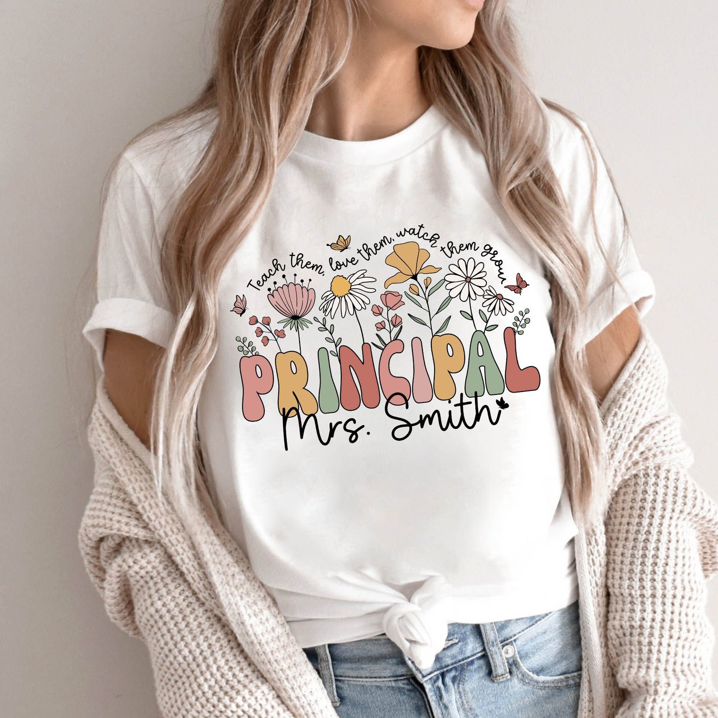 Principal Shirt, Custom Principal Shirt, Personalized Principal Shirt, Back To School Shirt, Gift For Principal, Teacher Graduation Gift