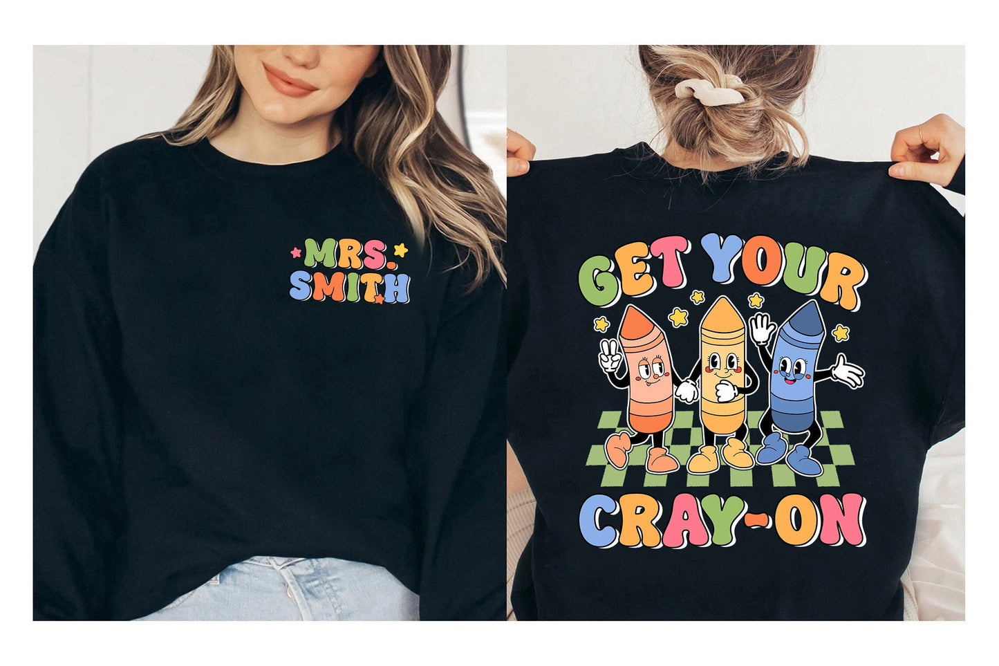 Teacher Shirt, Get Your Cray-on Shirt, Back To School Shirt, Kindergarten Teacher, Cute Kindergarten Teacher, Teacher Appreciation Gift
