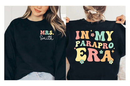 Paraprofessional Shirt, In My Parapro Era Shirt, Cool Para Club, Para Squad, Teacher Aide, Paraprofessional Gift, Teacher Appreciation Gift