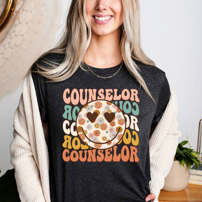 School Counselor Shirt, Back To School, Groovy Counselor Shirt, Gift For Counselor, School Counselor Sweatshirt, Counselor Appreciation Gift