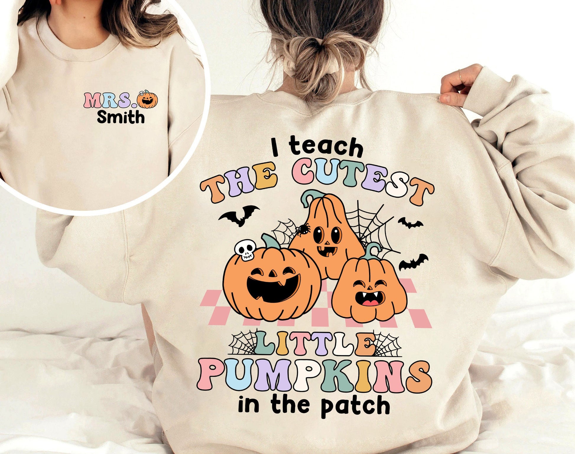 Teacher Halloween Shirt, I Teach The Cutest Pumpkins In The Patch, Spooky Teacher Shirt, Pumpkin Teacher Shirt, Teacher Halloween Gift