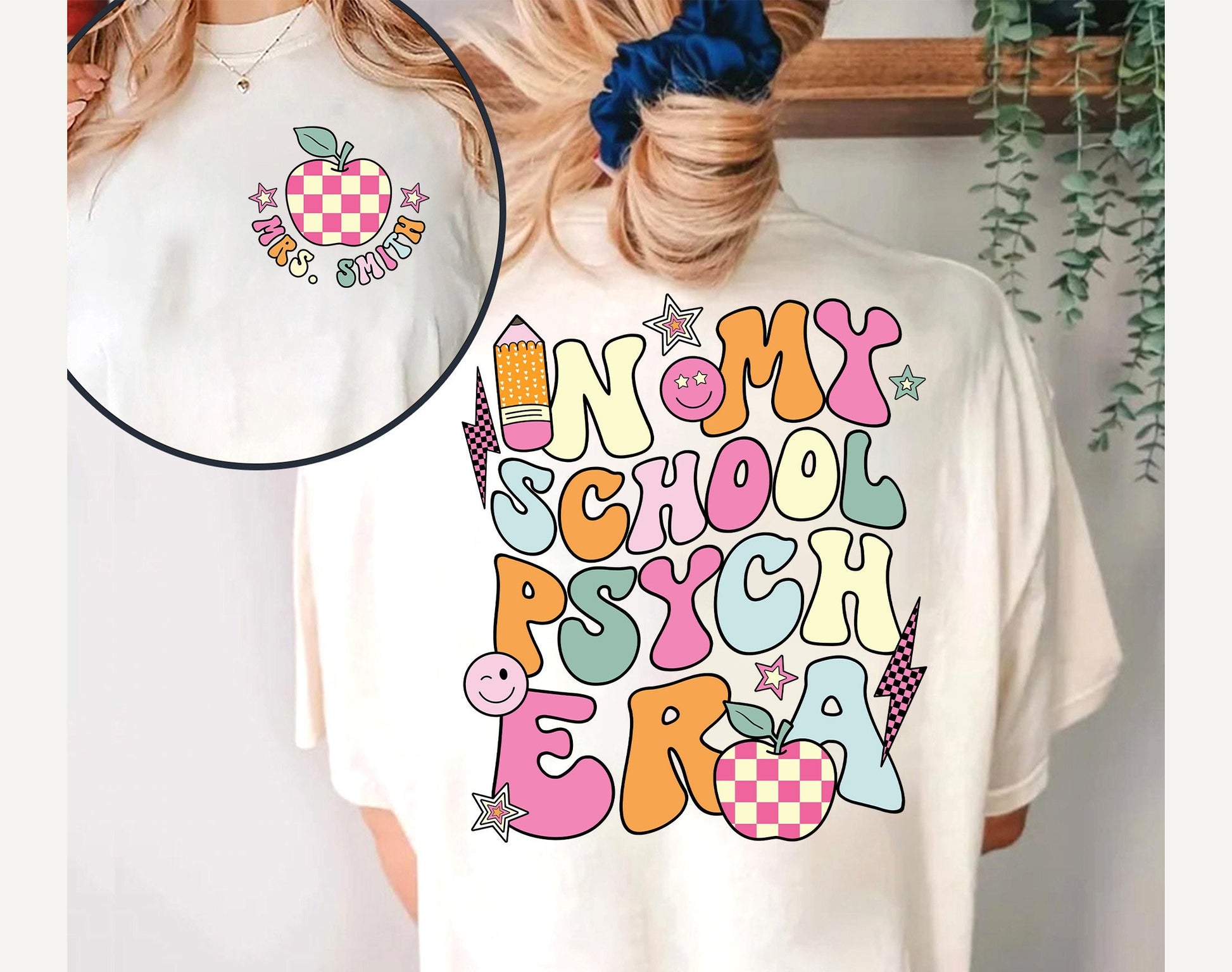 School Psychologist Shirt, Custom School Psychologist Shirt, School Psych Shirt, Personalized School Psych Gift, Teacher Graduation Gift