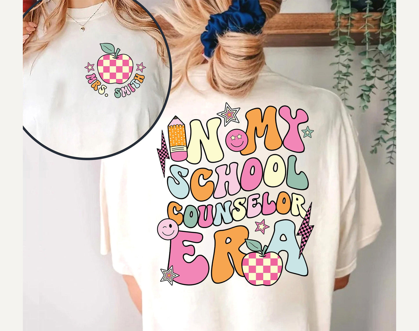 School Counselor Shirt, Personalized Counselor Shirt, School Counselor Gift, Counselor Era, Back To School Shirt, Teacher Appreciation Gift