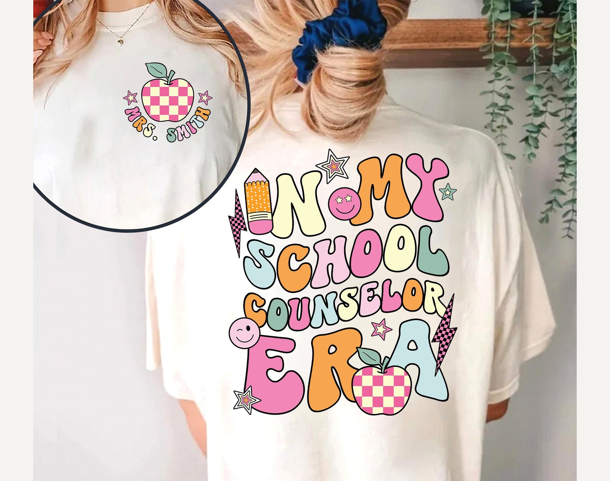 School Counselor Shirt, Personalized Counselor Shirt, School Counselor Gift, Counselor Era, Back To School Shirt, Teacher Appreciation Gift