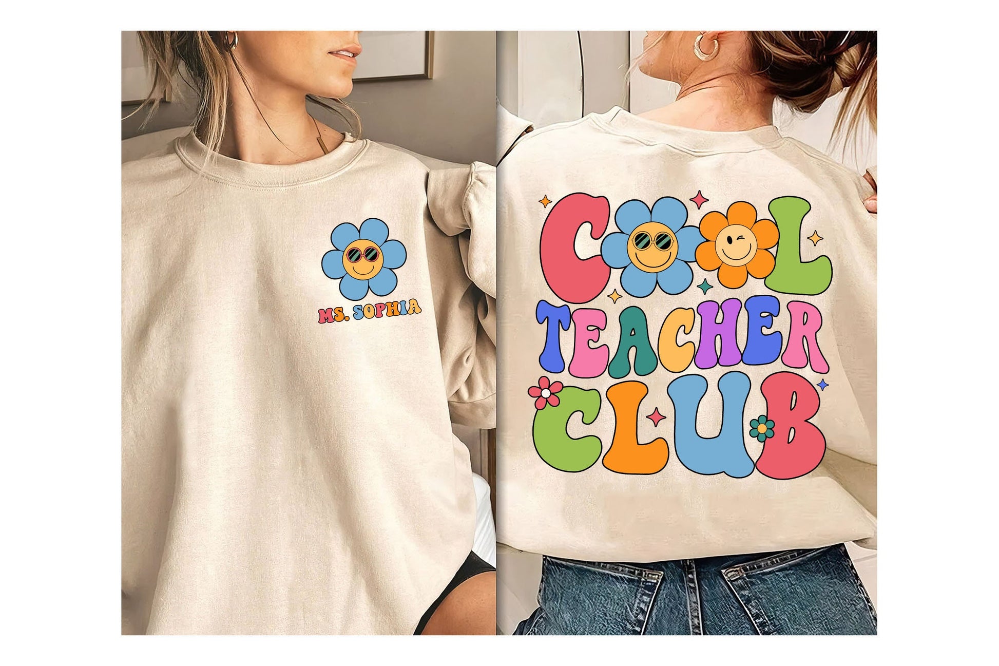 Teacher Shirt, Cool Teacher Club, Teacher Squad Shirt, Custom Teacher Gift, Back To School, Teachers Day, Teacher Appreciation Gift