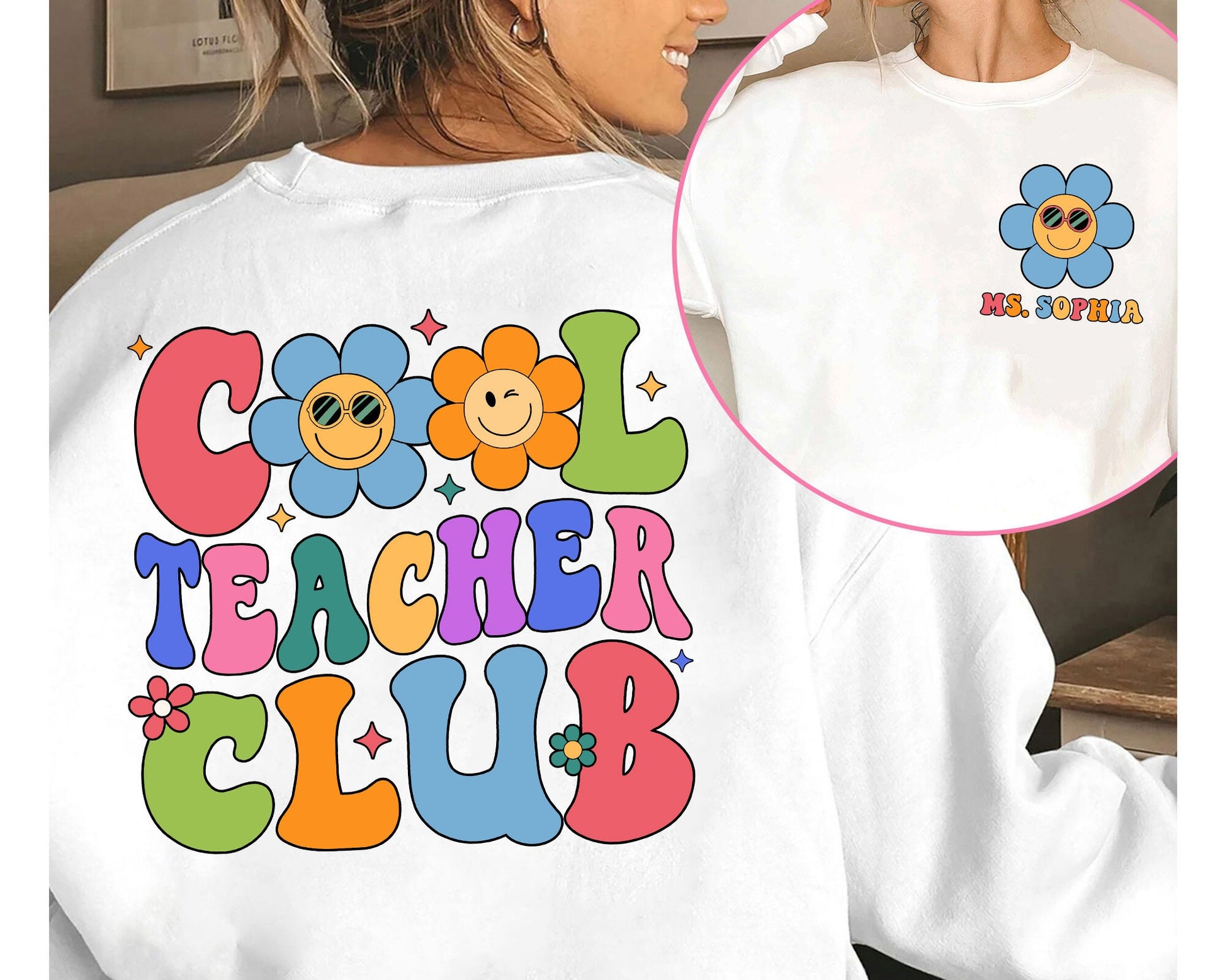 Teacher Shirt, Cool Teacher Club, Teacher Squad Shirt, Custom Teacher Gift, Back To School, Teachers Day, Teacher Appreciation Gift