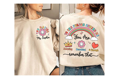 School Psychologist Shirt, You Matter Shirt, Dear Person Behind Me Shirt, Mental Health Shirt, Positive Shirt, Teacher Appreciation Gift