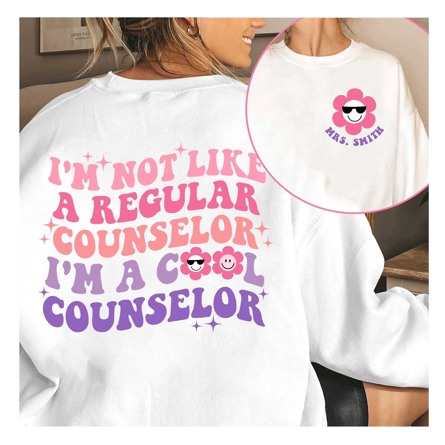School Counselor Shirt, Personalized Counselor Shirt, School Counselor Gift, Cool Counselor, Back To School Shirt, Teacher Appreciation Gift