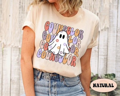 School Counselor Halloween Shirt, Spooky Counselor Shirt, Retro Halloween Counselor, School Counselor Halloween Gift, Counselor Sweatshirt