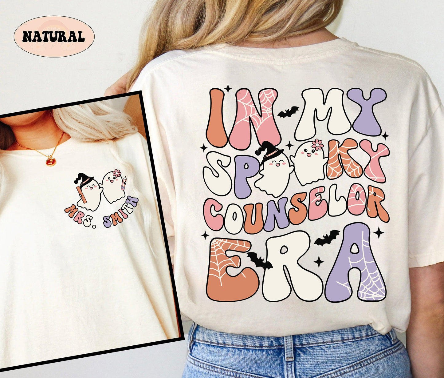 School Counselor Halloween Shirt, Spooky Counselor Shirt, Counselor Era Shirt, Retro Halloween Counselor, School Counselor Halloween Gift