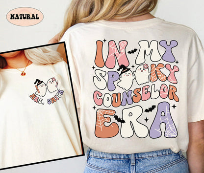 School Counselor Halloween Shirt, Spooky Counselor Shirt, Counselor Era Shirt, Retro Halloween Counselor, School Counselor Halloween Gift