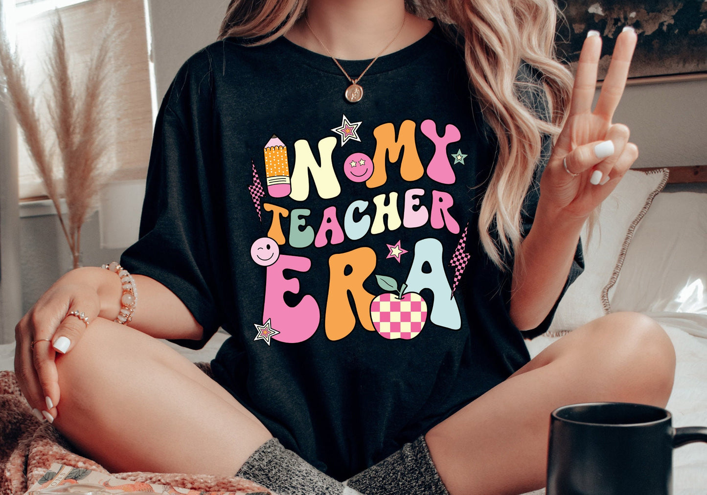 Teacher Shirt, In My Cool Teacher Era, Custom Teacher Name Shirt, Retro Teacher Era Shirt, Back To School Shirt, Teacher Appreciation Gift