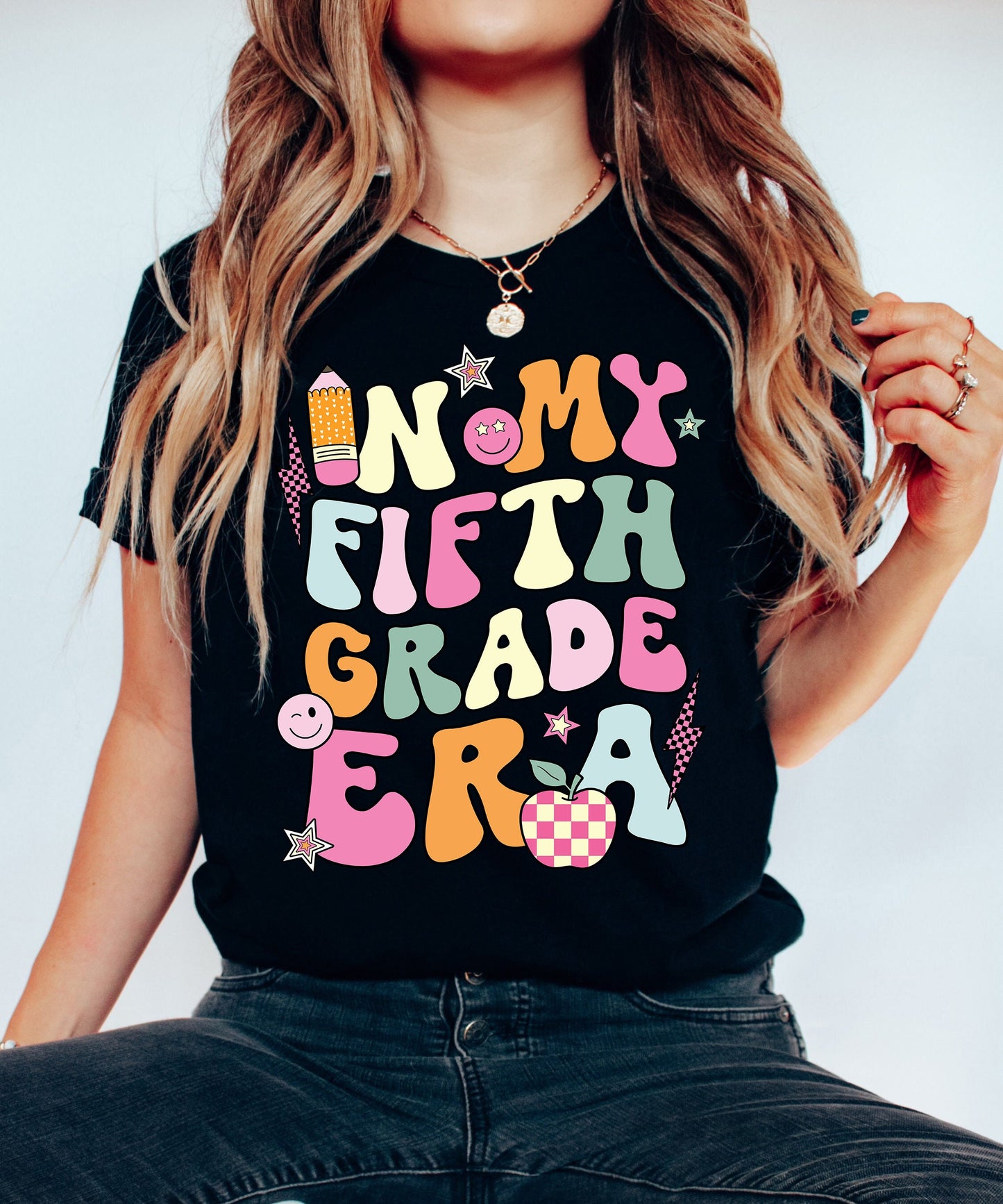 Teacher Shirt, Fifth Grade Teacher Shirt, Cute Fifth Grade Era Shirt, Teacher 5th Grade Shirt, Teacher Gift, Teacher Appreciation Gift