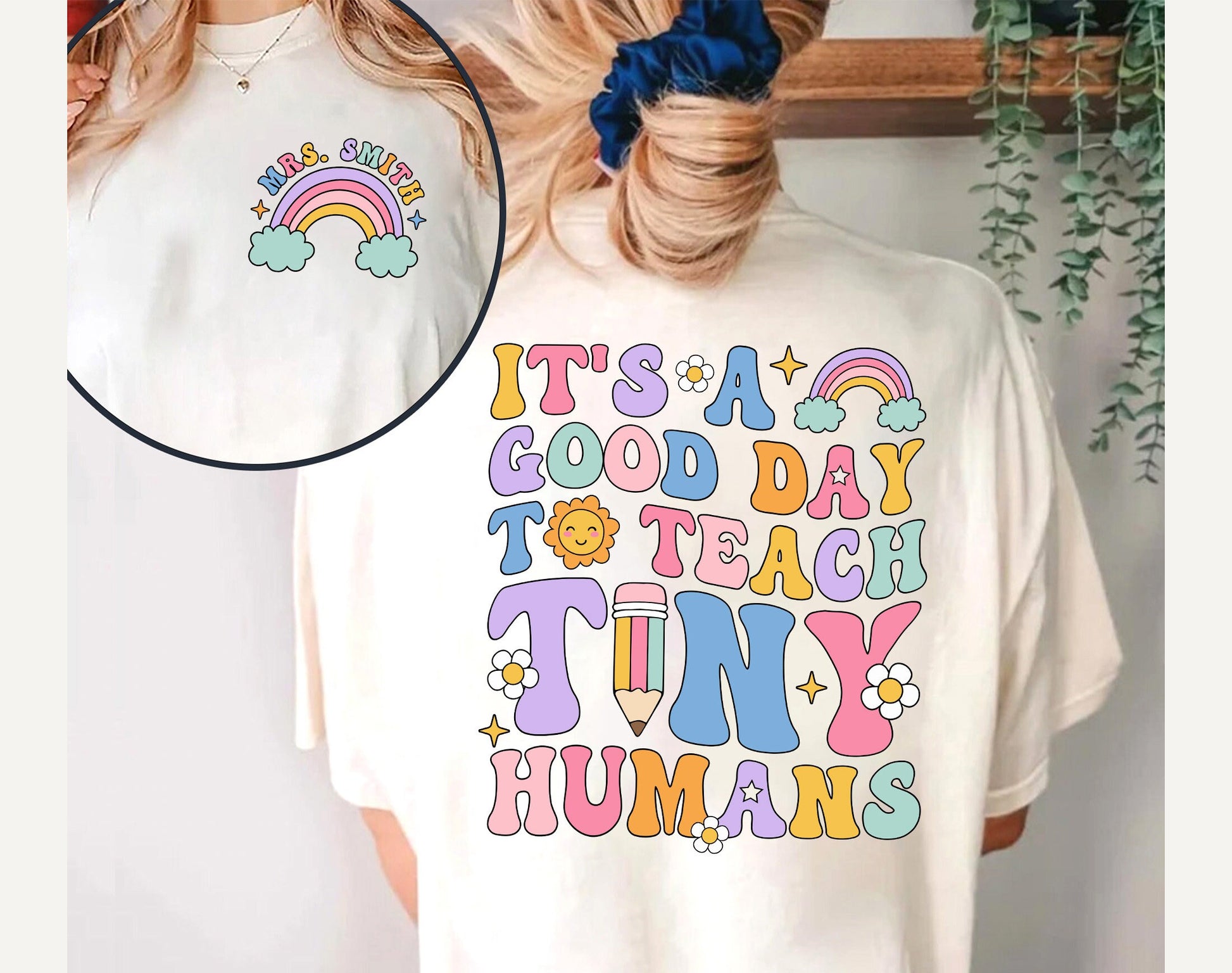 Teacher Shirt, It's A Good Day To Teach Tiny Humans, Back To School, Custom Teacher Shirt, Kindergarten Teacher, Teacher Appreciation Gift