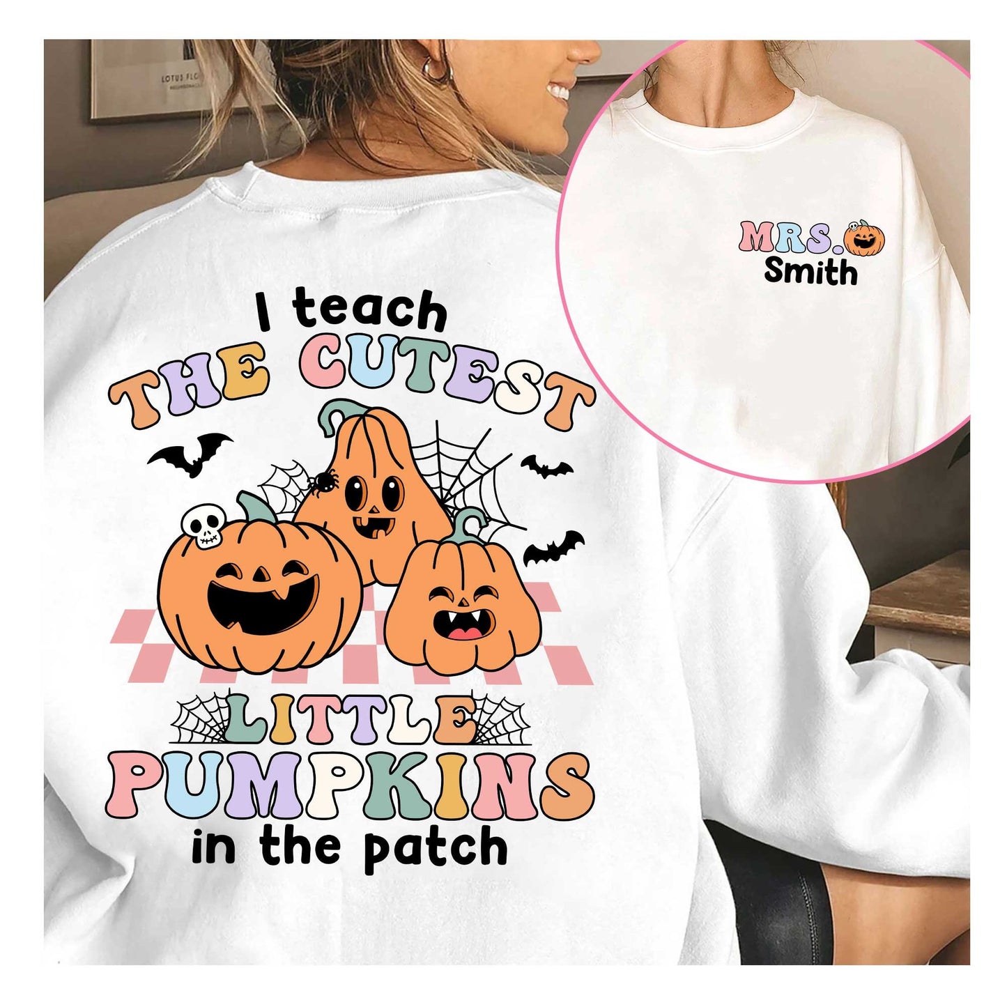 Teacher Halloween Shirt, I Teach The Cutest Pumpkins In The Patch, Spooky Teacher Shirt, Pumpkin Teacher Shirt, Teacher Halloween Gift