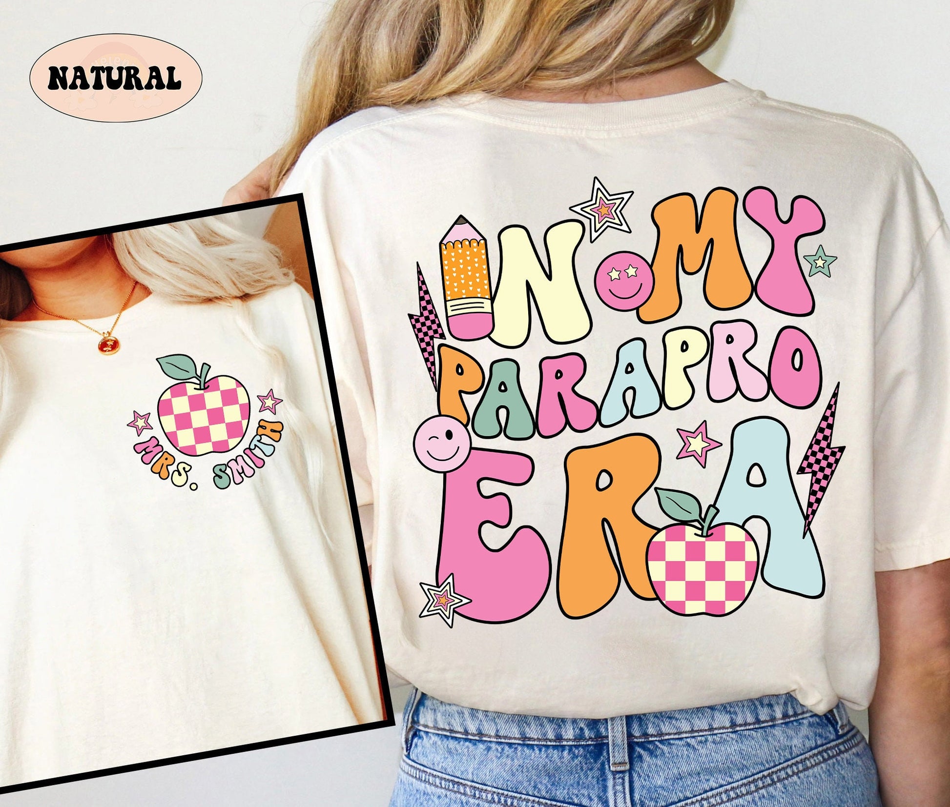 Paraprofessional Shirt, In My Parapro Era Shirt, Cool Para Club, Para Squad, Teacher Aide, Paraprofessional Gift, Teacher Appreciation Gift