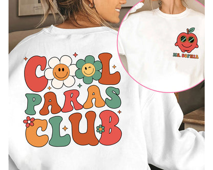 Paraprofessional Shirt, Cool Para Club, Para Squad Shirt, Teacher Aide, Para Appreciation, Para Life Shirt, Teacher Graduation Gift