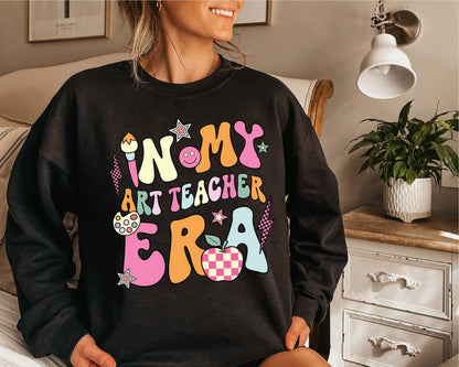 Art Teacher Shirt, In My Art Teacher Era, Custom Art Teacher Shirt, Retro Teacher Era Shirt, Back To School Shirt, Teacher Appreciation Gift